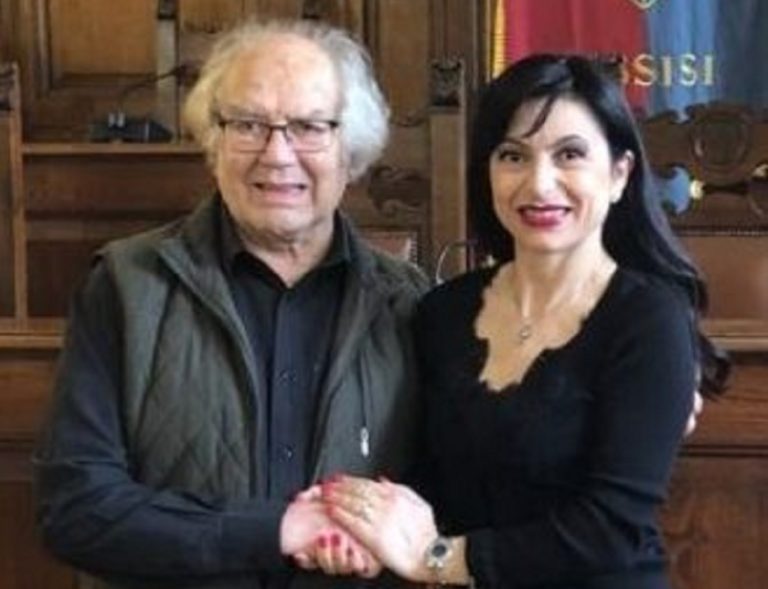 Il premio Nobel Argentino Perez Esquivel in visita ad Assisi