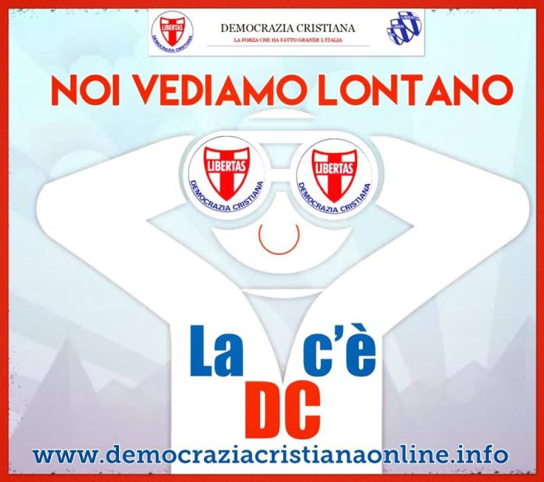 Movimento Giovanile D.C.: che il prossimo XXIV Congresso nazionale D.C. sia una occasione per ricercare unità e coesione all’interno del partito della Democrazia Cristiana