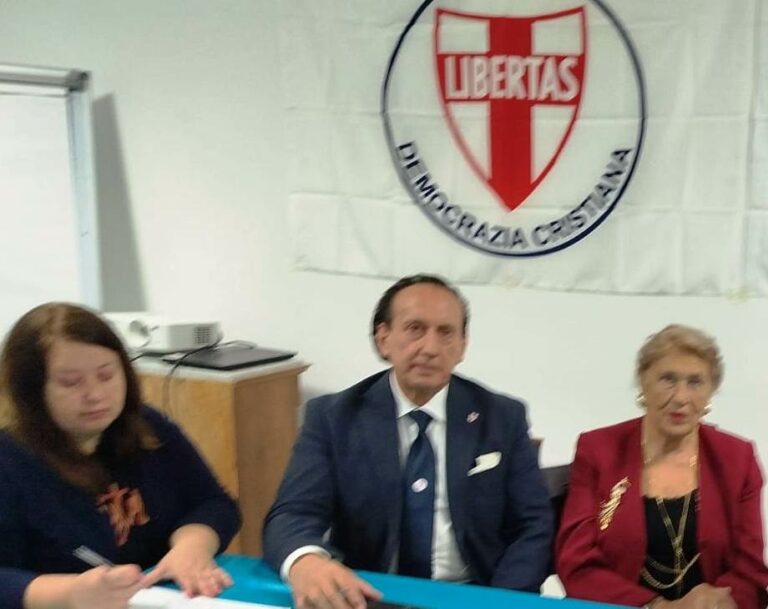 IL DOTT. ROBERTO ESPOSITO (ROMA CAPITALE) NUOVO VICE-PRESIDENTE NAZIONALE VICARIO DELLA DEMOCRAZIA CRISTIANA ITALIANA 