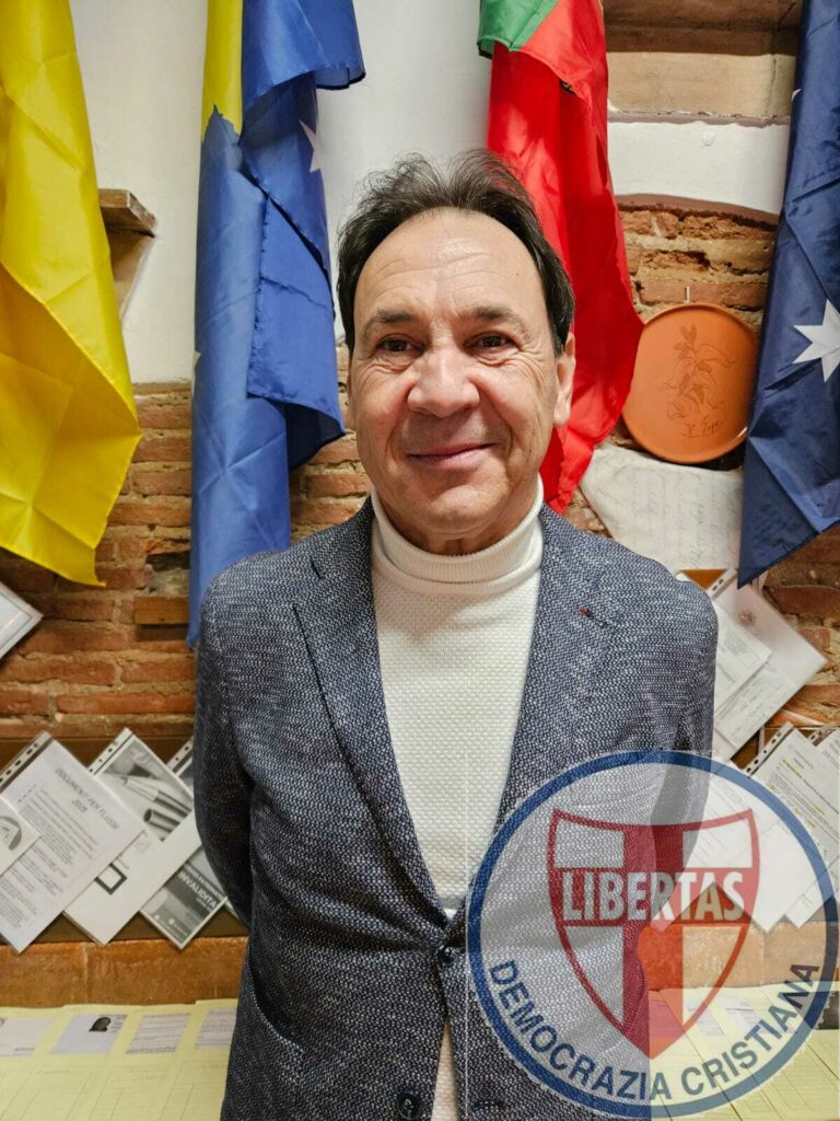FRANCESCO BUCCIARELLI è il nuovo SEGRETARIO AMMINISTRATIVO PROVINCIALE della DEMOCRAZIA CRISTIANA di PISA.