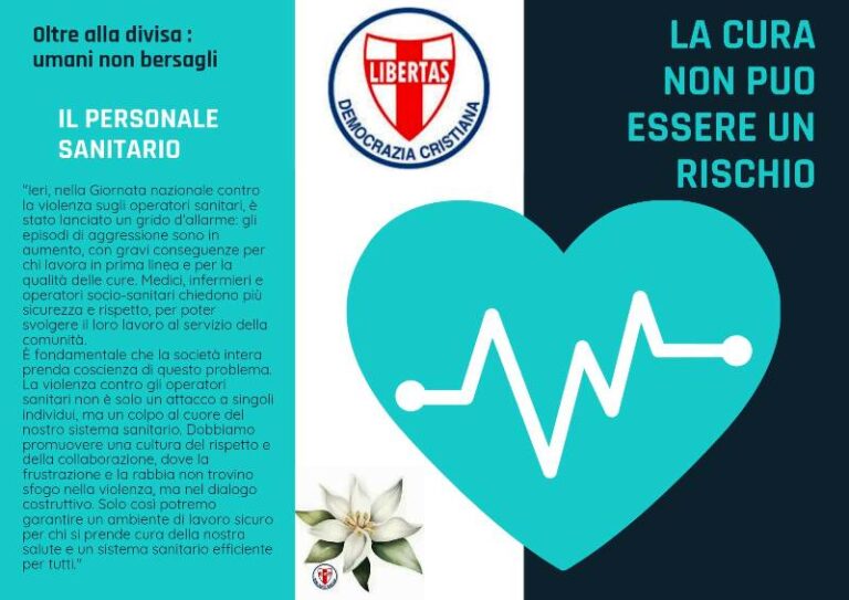 GIORNATA NAZIONALE CONTRO LE VIOLENZE SUL PERSONALE SANITARIO